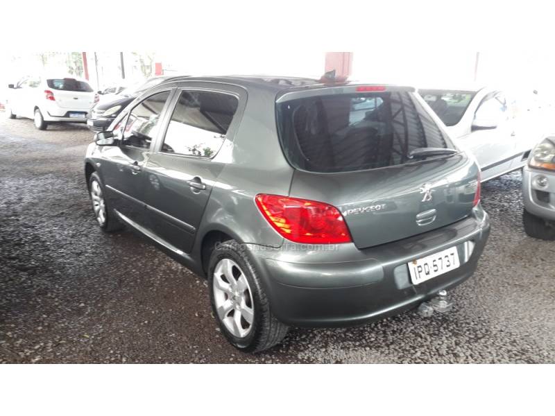 PEUGEOT - 307 - 2008/2009 - Cinza - R$ 24.900,00