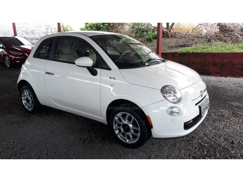 FIAT - 500 - 2012/2012 - Branca - R$ 41.800,00